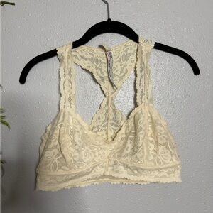 Free People Galloon Lace Racerback Bra